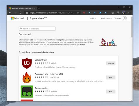 conexão addens|Microsoft Edge Addons.
